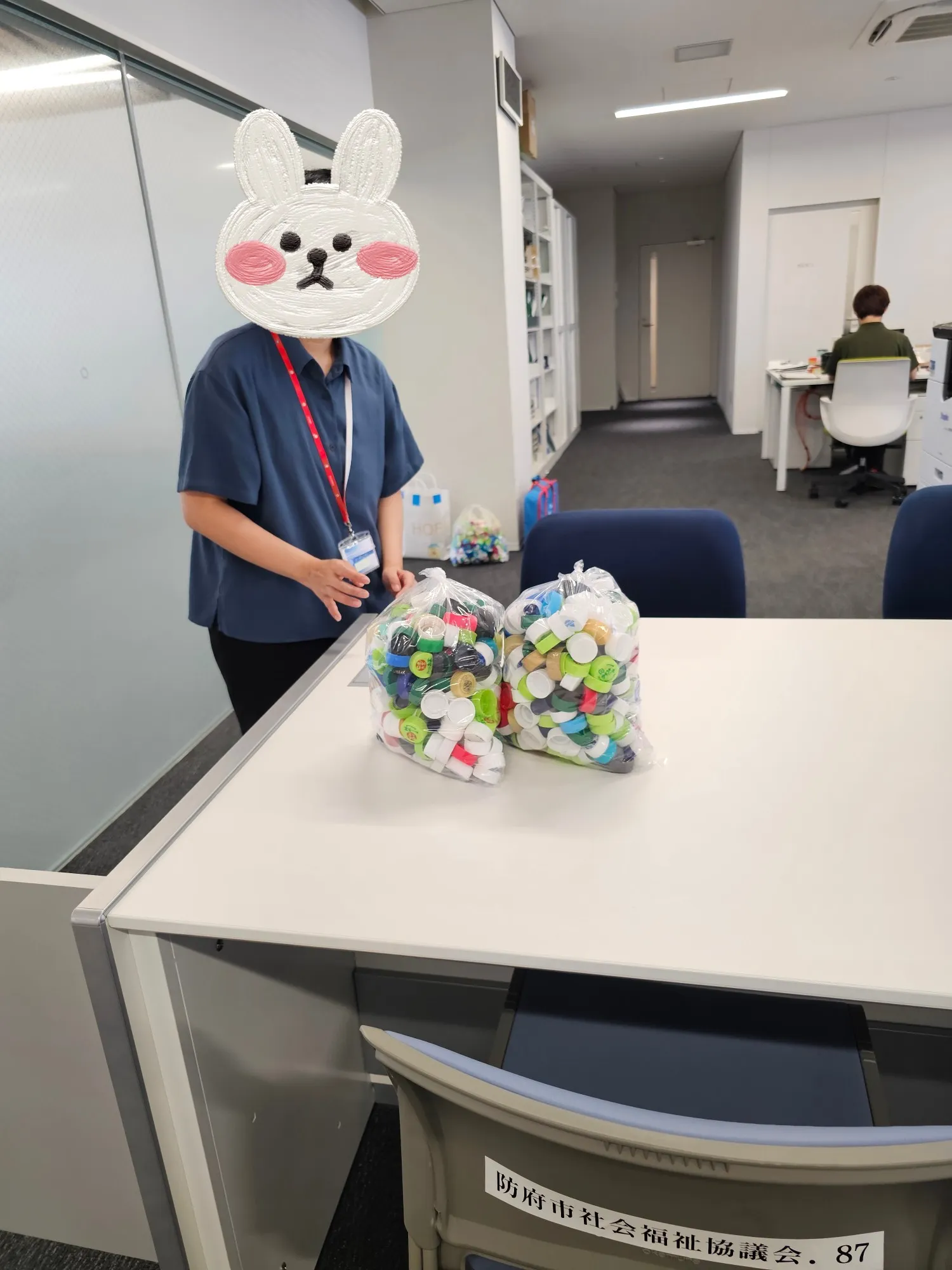 防府市社会福祉協議会 エコキャップ寄付02